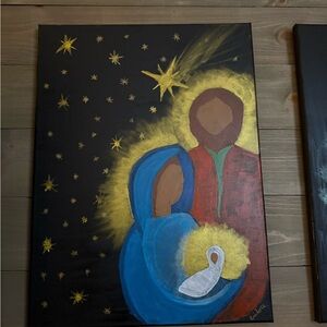 Starry Night Family Painting